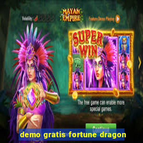 demo gratis fortune dragon